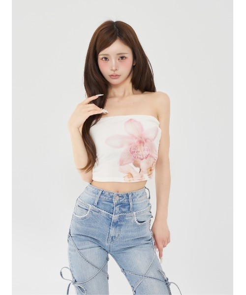 Darich（ダーリッチ）の「Orchidflowerパイルベアトップ（その他