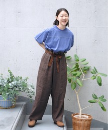 PAR ICI | C/P配色ステッチTシャツ(Tシャツ/カットソー)