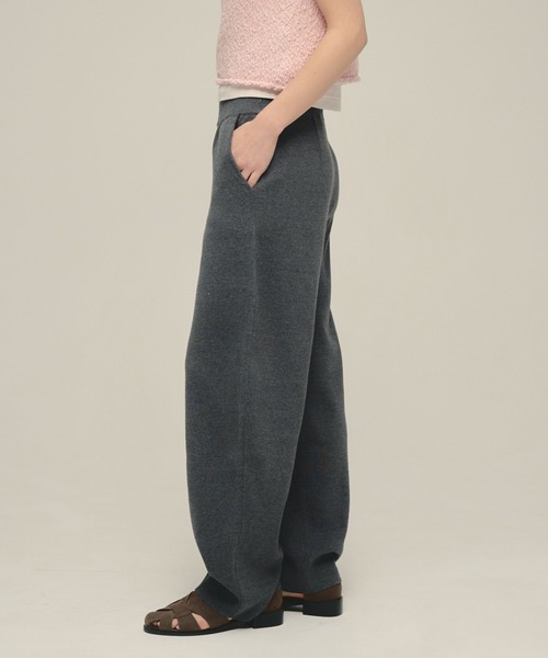 eL(エル)の「【eL】12G Easy Pants/681266(その他パンツ・レディース・ブラック/グレー・FREE)」の18枚目の写真
