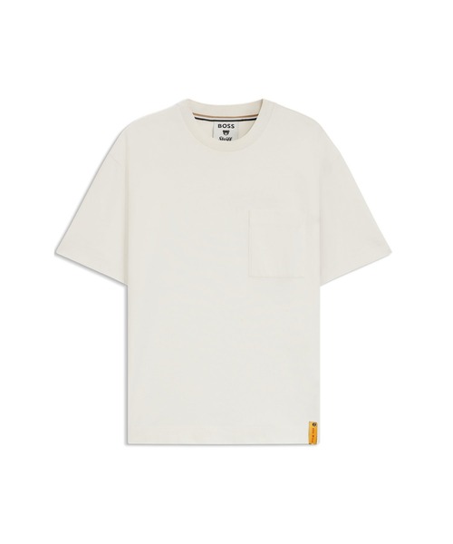 BOSS(ボス)の「BOSS x Steiff オールジェンダー Tシャツ コットン(Tシャツ/カットソー・メンズ・ベージュ/ホワイト・XXL/L/S/XS/XL/M)」の7枚目の写真