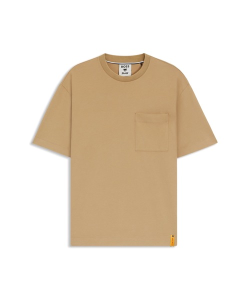 BOSS(ボス)の「BOSS x Steiff オールジェンダー Tシャツ コットン(Tシャツ/カットソー・メンズ・ベージュ/ホワイト・XXL/L/S/XS/XL/M)」の12枚目の写真