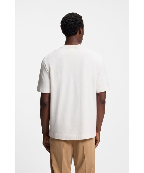 BOSS(ボス)の「BOSS x Steiff オールジェンダー Tシャツ コットン(Tシャツ/カットソー・メンズ・ベージュ/ホワイト・XXL/L/S/XS/XL/M)」の3枚目の写真