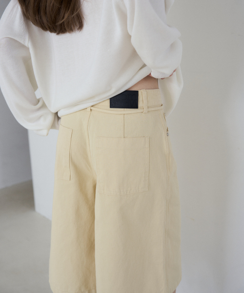 FROMWHERE(フロムウェア)の「ストリングバミューダパンツL/イエロー(その他パンツ・レディース・その他・SMALL/MEDIUM)」の3枚目の写真