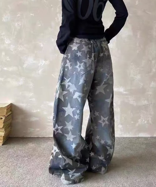 UP START（アップスタート）の「【LAMPOON】スターカモフラージュカーブパンツ（その他パンツ・レディース・カーキ・LARGE/MEDIUM/SMALL）」の3枚目の写真