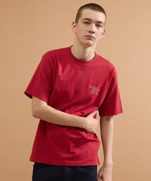 40ｃｔ＆525 | 【Sサイズ～】TKワンポイント刺繍半袖Tシャツ(Tシャツ/カットソー)