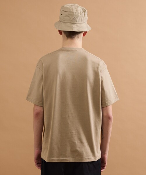 40ｃｔ＆525（フォーティーカラッツアンドゴーニーゴ）の「【Sサイズ～】TKワンポイント刺繍半袖Tシャツ（Tシャツ/カットソー・メンズ・ベージュ/ワインレッド・01/04/03/02）」の14枚目の写真