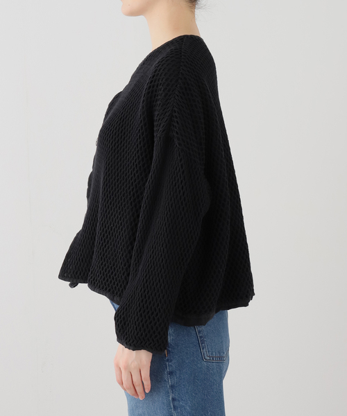 JOURNAL STANDARD LUXE（ジャーナルスタンダード　ラックス）の「メッシュ ジャケット（その他アウター・レディース・アイボリー/ブラック・FREE）」の16枚目の写真