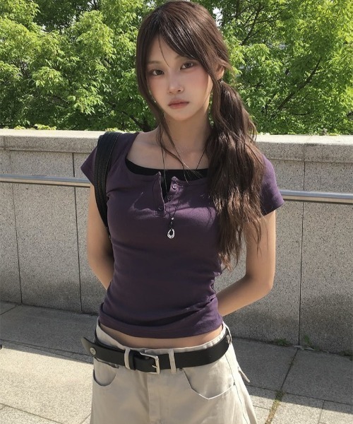anyonemore(エニワンモア)の「ビッグフラップポケット切替カーゴワイドパンツ(その他パンツ・レディース・ベージュ・LARGE/MEDIUM)」の13枚目の写真