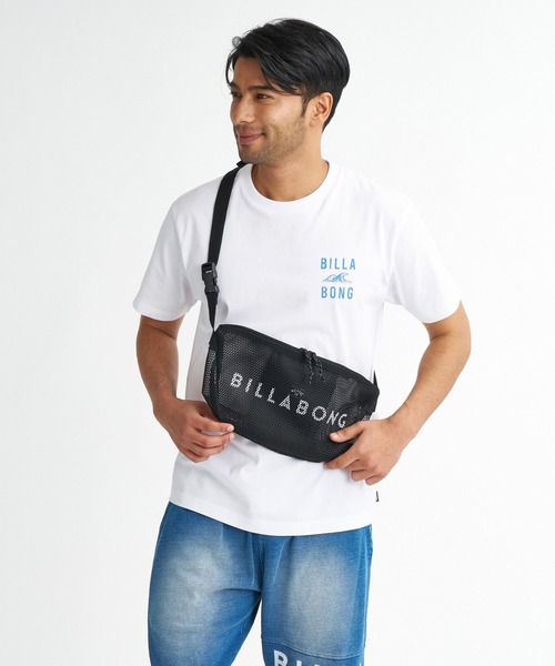 BILLABONG(ビラボン)の「BILLABONG メンズ MESH SACHOCHE ショルダーバッグ 【2026年夏モデル】(ショルダーバッグ・メンズ・スカイブルー/ブラック/ベージュ・FREE)」の2枚目の写真