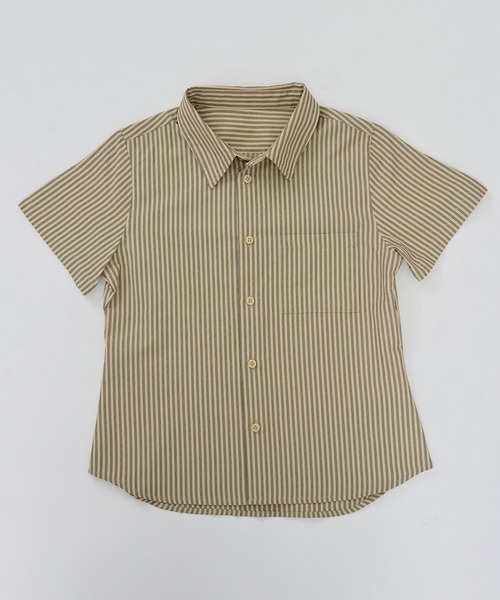 FTW(エフティダブリュー)の「STRIPE COMPACT SHIRTS(シャツ/ブラウス・レディース・ネイビー/ベージュ・SMALL/MEDIUM)」の13枚目の写真