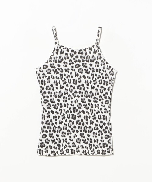 Ray BEAMS(レイビームス)の「Available Today / animal cami(Tシャツ/カットソー・レディース・ピンク/ブラック/ベージュ・ONE SIZE)」の5枚目の写真