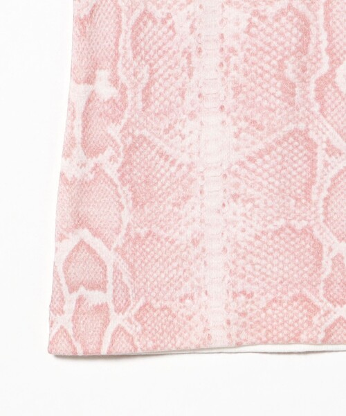 Ray BEAMS(レイビームス)の「Available Today / animal cami(Tシャツ/カットソー・レディース・ピンク/ブラック/ベージュ・ONE SIZE)」の12枚目の写真