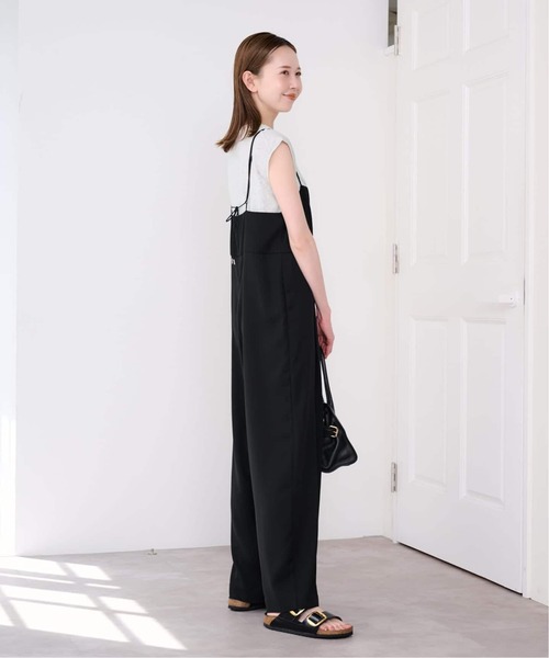 U by SPICK&SPAN(ユーバイスピックアンドスパン)の「《WEB限定 / 追加 / 2枚セット》WPL トラウザーサロペット(つなぎ/オールインワン・レディース・ブラック/モカ・36/38)」の10枚目の写真