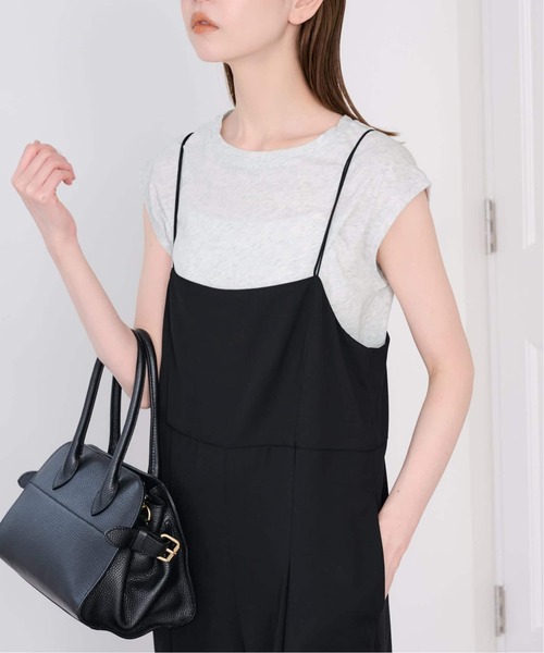 U by SPICK&SPAN(ユーバイスピックアンドスパン)の「《WEB限定 / 追加 / 2枚セット》WPL トラウザーサロペット(つなぎ/オールインワン・レディース・ブラック/モカ・36/38)」の17枚目の写真