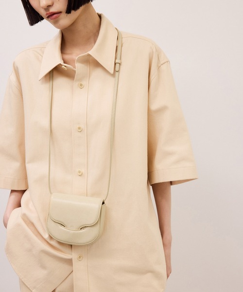 ADAM ET ROPE'(アダムエロペ)の「【PFT】Flap Mini Shoulder Bag(ショルダーバッグ・レディース・ベージュ・FREE)」の18枚目の写真