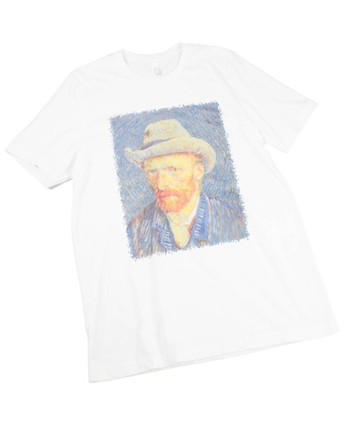 INNOCENT(イノセント)の「【T20】【VINCENT VAN GOGH/フィンセント・ファン・ゴッホ】SELF PORTRAIT BY VINCENT VAN GOGH TEE(Tシャツ/カットソー・レディース・ホワイト/ブラック・X-LARGE/MEDIUM/LARGE)」の2枚目の写真