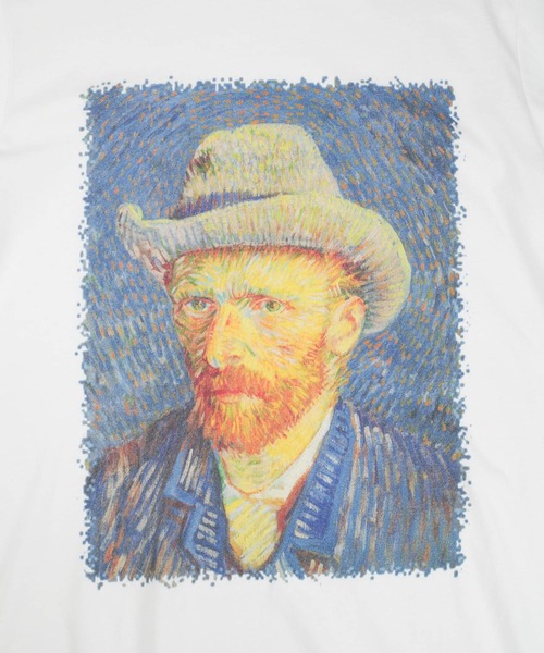 INNOCENT(イノセント)の「【T20】【VINCENT VAN GOGH/フィンセント・ファン・ゴッホ】SELF PORTRAIT BY VINCENT VAN GOGH TEE(Tシャツ/カットソー・レディース・ホワイト/ブラック・X-LARGE/MEDIUM/LARGE)」の12枚目の写真