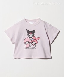 green label relaxing（グリーンレーベルリラクシング）の「【別注】＜URBAMENT＞SANRIO Tシャツ / 100cm-130cm（Tシャツ/カットソー）」