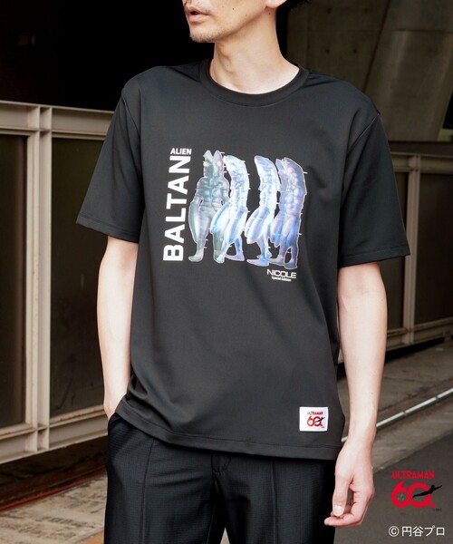NICOLE CLUB FOR MEN（ニコルクラブフォーメン）の「【ウルトラマン】コラボTシャツ（Tシャツ/カットソー・メンズ・ホワイト/その他4/その他5/ブラック/その他3/その他2・M/XL/L/XXL）」の4枚目の写真