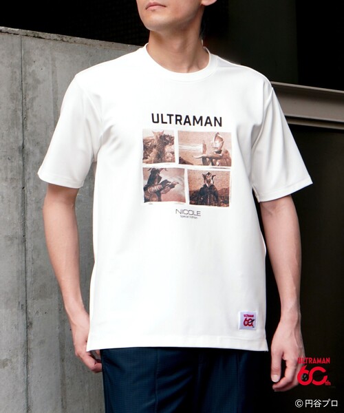 NICOLE CLUB FOR MEN（ニコルクラブフォーメン）の「【ウルトラマン】コラボTシャツ（Tシャツ/カットソー・メンズ・ホワイト/その他4/その他5/ブラック/その他3/その他2・M/XL/L/XXL）」の5枚目の写真