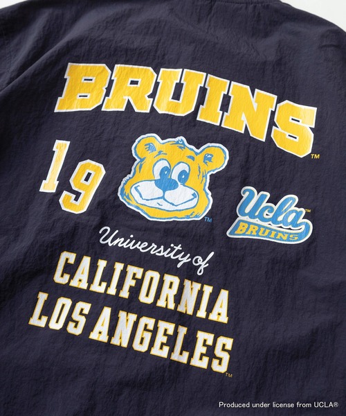 UCLA(ユーシーエルエー)の「【75】【UCLA/ユーシーエルエー】/【NUTMEG/ナツメグ】ダブルネーム スタジャンライク リブラインシャツ ドローコード(シャツ/ブラウス・メンズ・ブラック/ネイビー・M/L)」の14枚目の写真