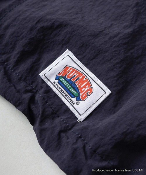 UCLA(ユーシーエルエー)の「【75】【UCLA/ユーシーエルエー】/【NUTMEG/ナツメグ】ダブルネーム スタジャンライク リブラインシャツ ドローコード(シャツ/ブラウス・メンズ・ブラック/ネイビー・M/L)」の18枚目の写真