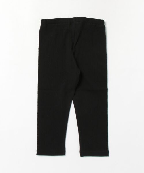 HAKKA KIDS（ハッカキッズ）の「シャーリングジャカード7分丈スパッツ（その他パンツ・キッズ・ブラック/ホワイト/サックスブルー/ピンク・S/M）」の5枚目の写真