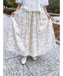 ロココリボンプリントスカート
