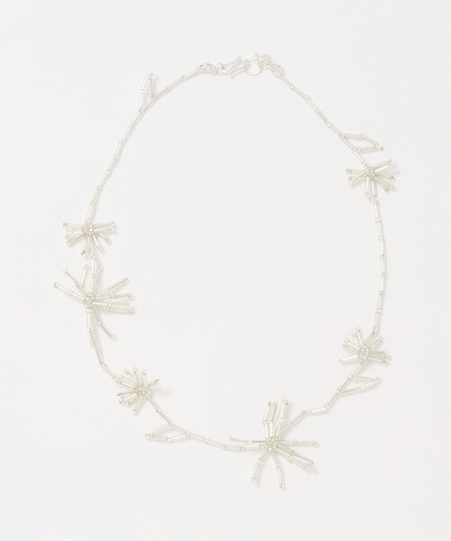 Steven Alan(スティーブンアラン)の「<Pura Utz>SILVER COLOR DANDELION NECKLACE/ネックレス(ネックレス・レディース・シルバー・FREE)」の1枚目の写真