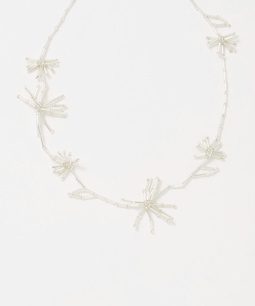Steven Alan(スティーブンアラン)の「<Pura Utz>SILVER COLOR DANDELION NECKLACE/ネックレス(ネックレス・レディース・シルバー・FREE)」の2枚目の写真