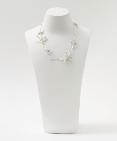 Steven Alan(スティーブンアラン)の「<Pura Utz>SILVER COLOR DANDELION NECKLACE/ネックレス(ネックレス・レディース・シルバー・FREE)」の6枚目の写真