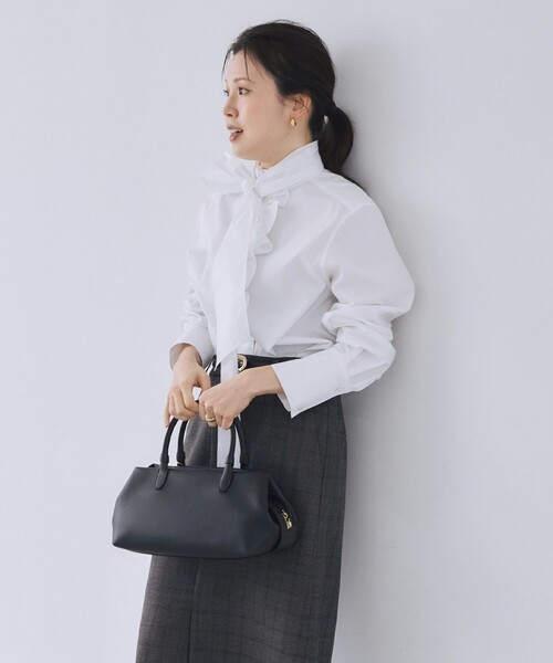 ANAYI(アナイ)の「ブロードフリルボウタイシャツ(シャツ/ブラウス・レディース・ホワイト・38)」の20枚目の写真