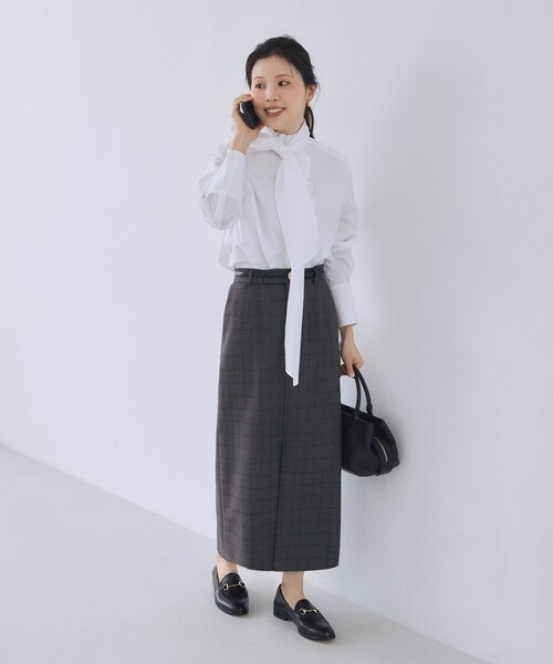 ANAYI(アナイ)の「ブロードフリルボウタイシャツ(シャツ/ブラウス・レディース・ホワイト・38)」の22枚目の写真