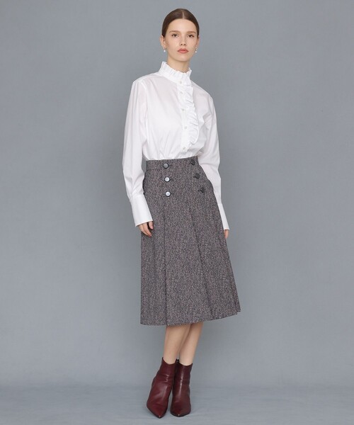 ANAYI(アナイ)の「ブロードフリルボウタイシャツ(シャツ/ブラウス・レディース・ホワイト・38)」の8枚目の写真