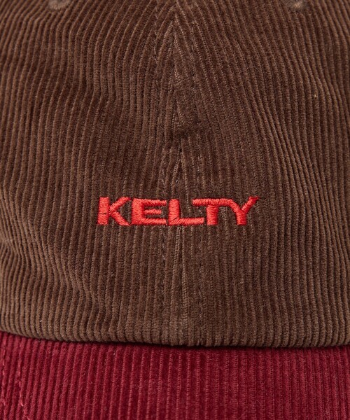 KELTY（ケルティ）の「【KELTY / ケルティ】 エンブロイダリー ロゴキャップ / KE26215059/5058（キャップ・メンズ・ブラウン/レッド系その他/グリーン系その他/ブラック・フリー）」の7枚目の写真