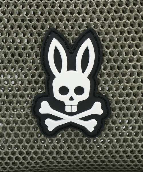 Psycho Bunny（サイコバニー）の「[WEB限定]ラバーBUNNY メッシュミニショルダーバッグ（ショルダーバッグ・メンズ・カーキ・FREE）」の5枚目の写真