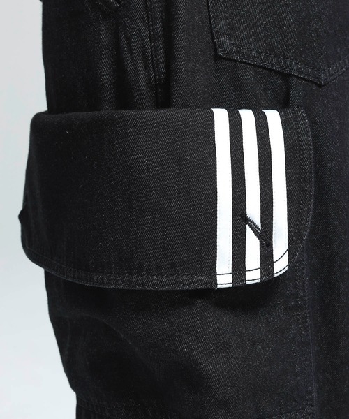 Y-3(ワイスリー)の「Y-3 DENIM STRAIGHT LEG PANTS(その他パンツ・レディース・ブラック・MEDIUM/SMALL/X-SMALL/XX-SMALL/LARGE)」の4枚目の写真