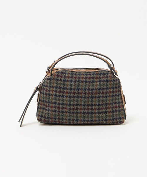 GIANNI CHIARINI(ジャンニ キアリーニ)の「<GIANNI CHIARINI>ALIFA チェック S バッグ(ショルダーバッグ・レディース・ダークグレー/ベージュ・FREE)」の1枚目の写真