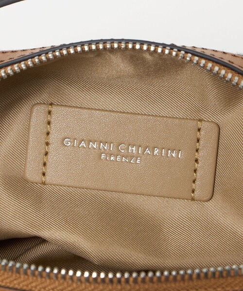 GIANNI CHIARINI(ジャンニ キアリーニ)の「<GIANNI CHIARINI>ALIFA チェック S バッグ(ショルダーバッグ・レディース・ダークグレー/ベージュ・FREE)」の6枚目の写真