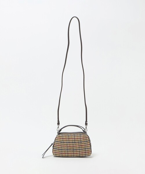 GIANNI CHIARINI(ジャンニ キアリーニ)の「<GIANNI CHIARINI>ALIFA チェック S バッグ(ショルダーバッグ・レディース・ダークグレー/ベージュ・FREE)」の8枚目の写真