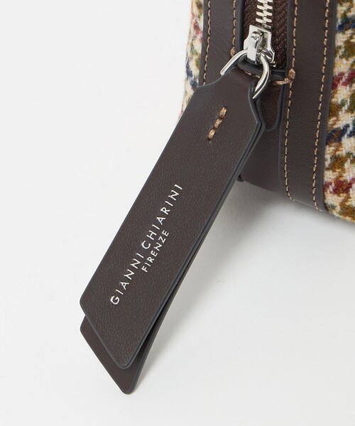 GIANNI CHIARINI(ジャンニ キアリーニ)の「<GIANNI CHIARINI>ALIFA チェック S バッグ(ショルダーバッグ・レディース・ダークグレー/ベージュ・FREE)」の17枚目の写真