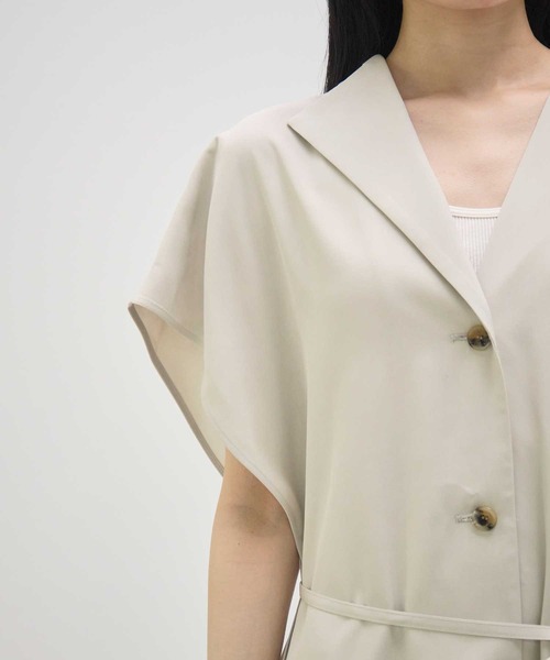 AKIRANAKA(アキラナカ)の「【AKIRANAKA/アキラナカ】Ana asymmetry dress O.WHT(ワンピース・レディース・オフホワイト・1)」の5枚目の写真