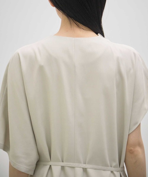 AKIRANAKA(アキラナカ)の「【AKIRANAKA/アキラナカ】Ana asymmetry dress O.WHT(ワンピース・レディース・オフホワイト・1)」の10枚目の写真