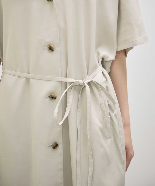 AKIRANAKA(アキラナカ)の「【AKIRANAKA/アキラナカ】Ana asymmetry dress O.WHT(ワンピース・レディース・オフホワイト・1)」の7枚目の写真