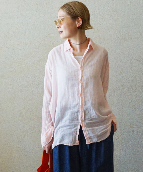 ARMEN】UTILITY REGULAR COLLAR SHIRT（シャツ/ブラウス）｜JOURNAL