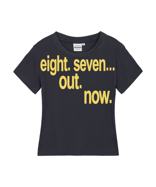 PRIMATE(プライメイト)の「OUT レディース スリムフィット 半袖Tシャツ 8カラー(Tシャツ/カットソー・レディース・ホワイト/ホワイト×ブルー/クリーム/カーキ/チャコール/ブラック/ラベンダー/ライトブルー・SMALL/MEDIUM/LARGE)」の4枚目の写真