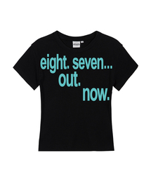 OUT レディース スリムフィット 半袖Tシャツ 8カラー