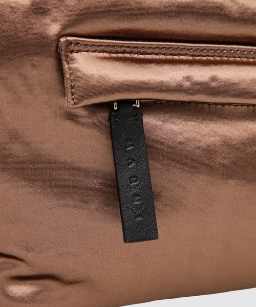 MARNI（マルニ）の「PUFF / ボディバッグ（ボディバッグ/ウエストポーチ・レディース・ブラウン・ONE SIZE）」の4枚目の写真