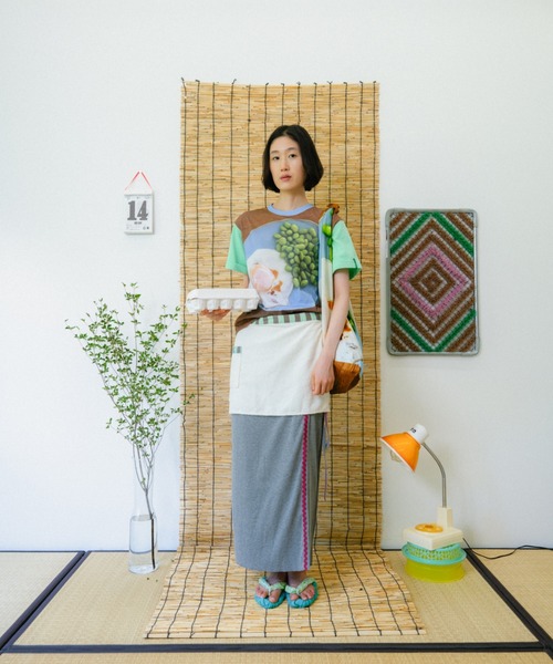 PAMM(パム)の「生活写真のTシャツ(Tシャツ/カットソー・レディース・グレー系/ブラウン系/ベージュ系・3/1)」の4枚目の写真