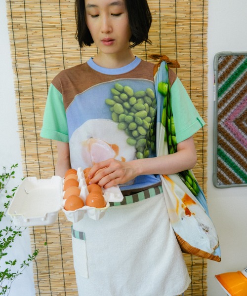 PAMM(パム)の「生活写真のTシャツ(Tシャツ/カットソー・レディース・グレー系/ブラウン系/ベージュ系・3/1)」の7枚目の写真